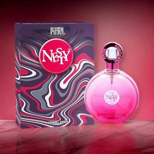Patel Nesty Bloom Luxe – 100 ml Unisex Apparel Spray (With Free Tester Inside)
